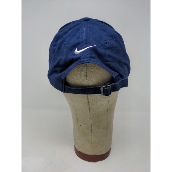 Vintage Nike NCAA Final Four 2000 Y2K Indianapolis Slideback Hat Blue OSFA - Picture 6 of 11